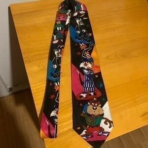 VTG Looney Tunes mania tie